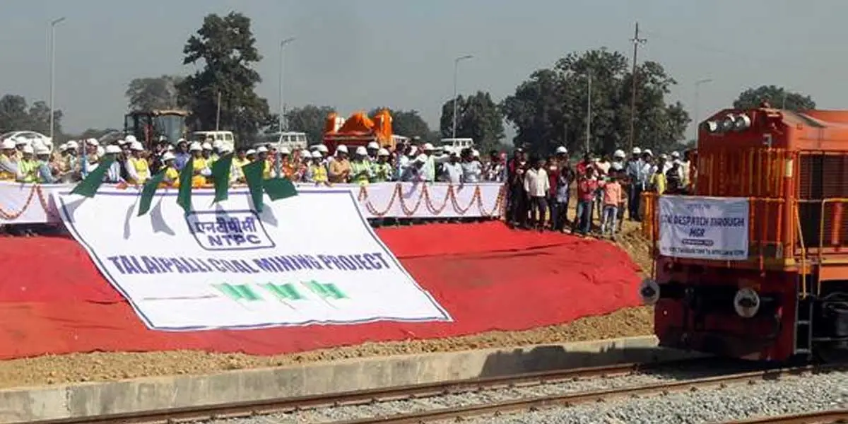 NTPC flags off first coal rake to Lara super thermal power project