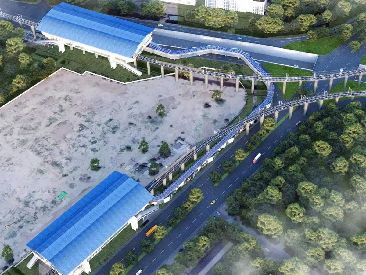 Noida will receive a new skywalk worth Rs 250 mn