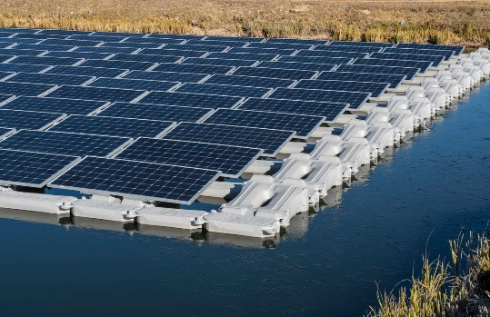 North India's largest floating solar power project in Chandigarh